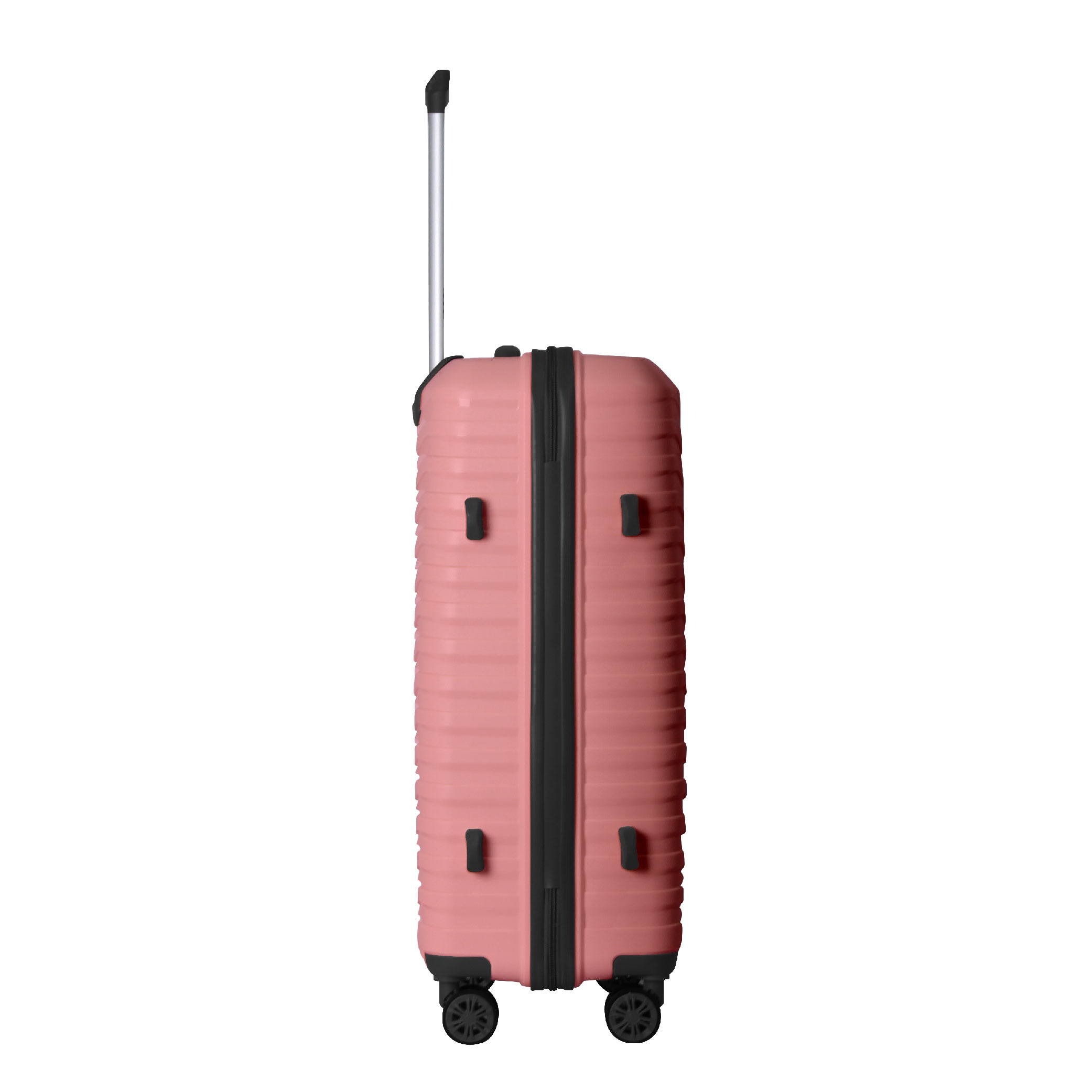 3-Piece Luggage Sets (20", 24", 28"), Suitcase With Wheels, Hardside Suitcase With Four Spinner Wheels And Scratch-Resistant Surface, Pink
_voghion.com